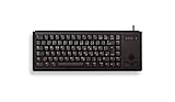 CHERRY G84-4400, Kompakttastatur mit Integriertem Trackball, USB-Anschluss,...