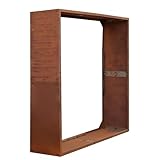 ESTEXO Brennholzlager Holzunterstand Rost Brennholzregal Edelrost...