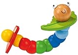 moses. Bunte Holzraupe – Baby Spielzeug, Greifling für Kleinkinder ab 4...