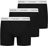 Calvin Klein Herren Boxershorts Low Rise TRUNK, 3er Pack U2664G, Ohne Eingriff,...