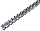 rohrfix-24 5 Stück 2-m C-Profilschienen 27x18 mm Stahl, verzinkt, für...