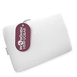 EVAN BROWNS® Nackenkissen Memory Foam - Nackenstützkissen 67x35x6,5 cm -...