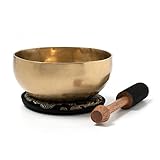Tibetische Klangschale I ca. 300 g I für Meditation, Yoga, Achtsamkeit I Inkl....