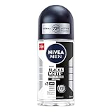 NIVEA MEN Black&White 72 H Invisible Original Antitranspirant im Ball für...