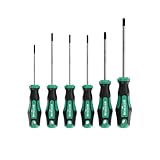 TX Schraubendreher Set für Torx Schrauben 6 tlg. mit ENSURE-Tip aus Q-50 Stahl...