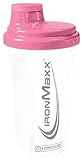 IronMaxx Eiweiß Shaker - Frozen White Rosa 700ml | Proteinshaker mit...