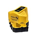 STABILA Bodenlinien-Laser FLS 90, exakter 90-Grad-Winkel am Boden, Reichweite...