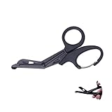 Biglumin Verbandschere, Erste-Hilfe-Schere Edelstahl Rostfrei, EMT Bent 7,7 Zoll...