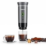 kejector Tragbare Kaffeemaschine, Espressomaschine für unterwegs,...