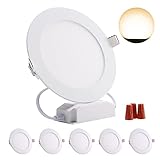 Greenclick 5er LED Einbaustrahler 230V, 9W 720LM Deckenspots Spotlight Dimmbar,...