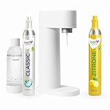 Sparpaket: Mysoda Woody - Wassersprudler aus erneuerbarem Holzkomposit mit 1L...