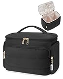 WANDF Reise Kulturbeutel Kulturtasche Damen, Große Weit Geöffnete...