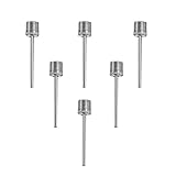 Lmyzcbzl Ball Pumpe Nadel, 6 Pcs Luftpumpennadel, Doppelloch Aufblasbare Nadel,...