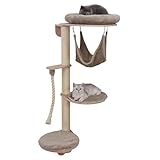 Kerbl Wandkratzbaum Dolomit Grappa (Farbe taupe, Höhe 158 cm, platzsparend...