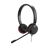 Jabra Evolve 30 MS Stereo-Headset - von Microsoft zertifizierter Kopfhörer für...