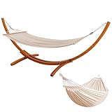 BELONID Hängematte mit Gestell, Mit 2 Hängematte, 200kg Belastbarkeit, Maße:...