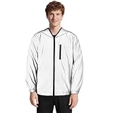 BSBUY Fahrradjacke Herren Regenjacke Damen Warnschutz Bike Leicht Jacket Sport...