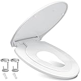 KESSER® WC Sitz mit Absenkautomatik Toilettendeckel Quick-Release-Funktion und...