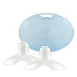 babynova Stillhütchen – 2er-Pack – Wiederverwendbare Brusthütchen aus...