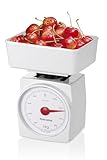 Tescoma ACCURA Küchenwaage, analoge Haushaltswaage bis 2kg mit 20g-Teilung,...