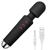 Vibration für Frauen Massagestab Massager Leises&Starkes,Elektrischer Handheld...