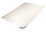 Seiden Sommerdecke Bettdecke Wildseide-Baumwolle 135 x 200 cm Füllung 60% Seide...