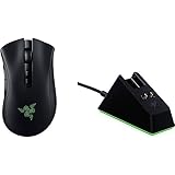 Razer DeathAdder V2 - Kabelgebundene Gaming Maus mit ergonomischem Komfort für...