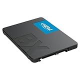 Crucial BX500 SATA SSD 1TB, 2,5' Interne SSD Festplatte, bis zu 540MB/s, 1TB SSD...