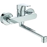 Ideal Standard – Cerabase Wand-Küchenarmatur, Ausladung 200 mm, mit FirmaFlow...