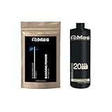 FeMmas Blondierung blaues Blondierpulver 500g Set & Oxycreme 1Liter 6%