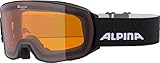 ALPINA NAKISKA - Beschlagfreie, Extrem Robuste & Bruchsichere OTG Skibrille Mit...