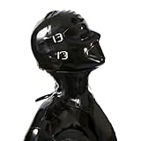 SALANSEX Vollgesichtsmaske mit Mundstöpsel und Augenklappe,...
