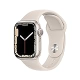 Apple Watch Series 7 (GPS, 41MM) - Aluminiumgehäuse Polarstern Mit Sportarmband...
