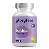 Baldrian hochdosiert - 400 vegane Tabletten - 500mg Baldrianwurzelpulver - Für...