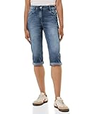 Cecil Damen B378658 Jeans, Light Blue Authentic Washed, 26W/19L