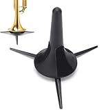 CYSFETENA Faltbarer Klarinettenständer mit 3 Metallbeinen, abnehmbarer Ständer...