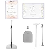 CYEER 2 Stück Infoständer A4 Outdoor, 38-65CM Infoständer A4...