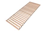 Krok Wood Premium Lattenrost Rollrost mit 20 extra stabilen Leisten aus...