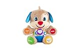 Fisher-Price Lernspaß-Hündchen mit drei Stufen, sprechendes Kuscheltier mit...