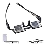 GERUI Leichte Prisma-Brille Bett Faule Brille Leichte Spiegelbrille Horizontal...