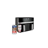 Russell Hobbs Heißluftfritteuse 2 Kammern 9L Rapid AirFryer [2 Fächer je 4,5l,...