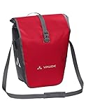 VAUDE Fahrradtasche für Gepäckträger Aqua Back Single 1 x 24 L in Rot,...