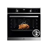 Electrolux EOC5H40X SteamCrisp Einbau-Dampfgarer, Fassungsvermögen 72 l,...