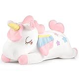 GAGAKU Plüsch Einhorn Kissen 66cm Plüschtier Kuscheltier Groß für Baby...