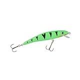 Balzer Matze Koch Wobbler UV Booster 9cm 9g Flachläufer, Farbe:Green Fire Tiger