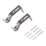 Gardinenstange Halterung Verstellbare Gardinenstangenhalter Gardinenstangen...