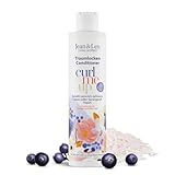 Jean & Len Traumlocken Conditioner Reiswasser & Açaibeere, für lockiges &...