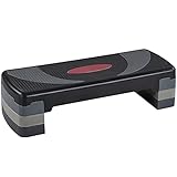 Yaheetech Steppbrett Fitness Aerobic Stepper Höhenverstellbar Step Bench mit 3...