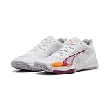 PUMA Accelerate Turbo W+ 4 Hallenschuhe für Damen, Puma White Berry Lilac Crush...