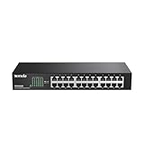 Tenda Switch 24 Port Gigabit LAN Switch 19 Zoll Rackeinbau Netzwerk Switch...